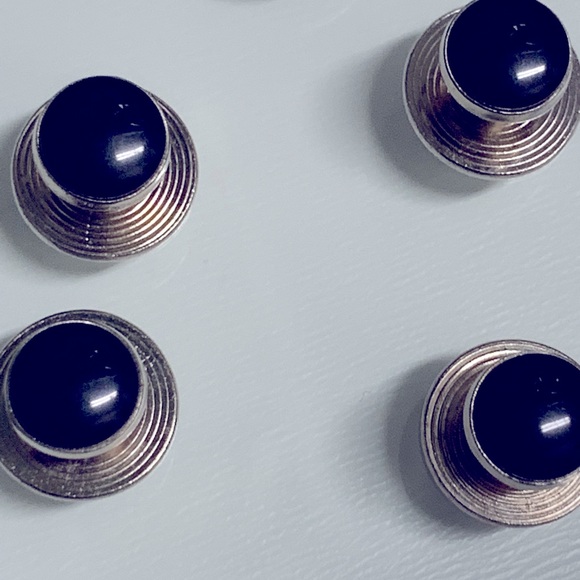 New Vintage set of tuxedo shirt stud - 5 piece set - Picture 5 of 7